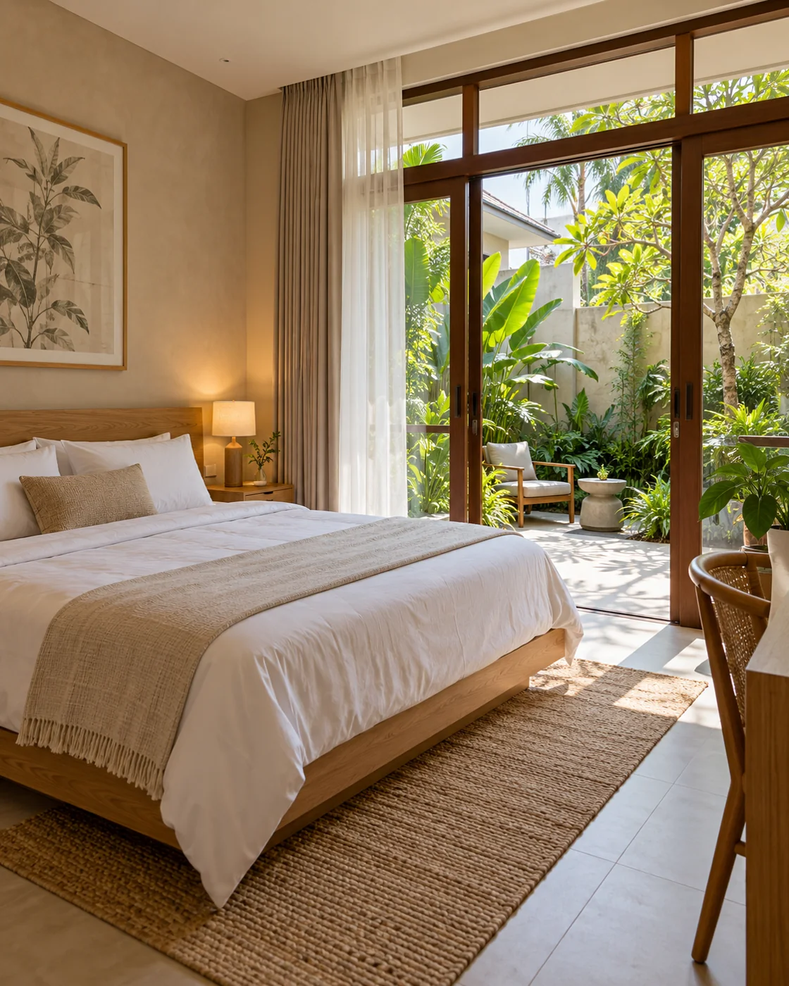 Ilustrasi interior kamar rumah kost