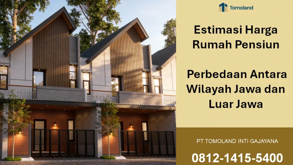 Estimasi Harga Rumah Pensiun di Malang: Perbedaan Antara Wilayah Jawa dan Luar Jawa
