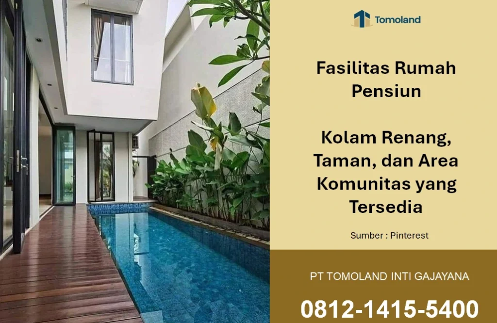 Fasilitas Rumah Pensiun: Kolam Renang, Taman, dan Area Komunitas yang Tersedia