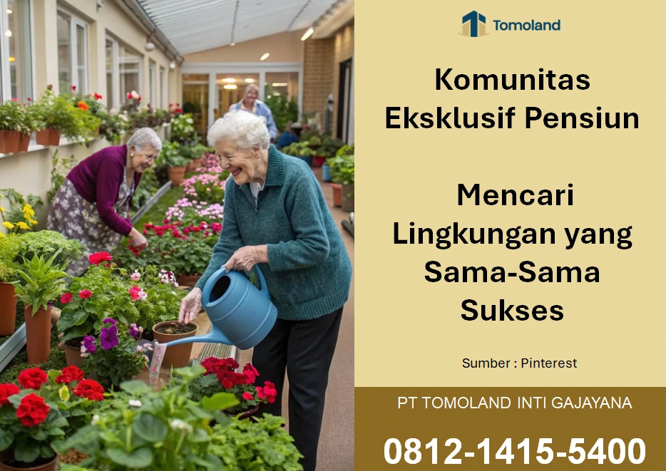 Komunitas Eksklusif Pensiun: Mencari Lingkungan yang Sama-Sama Sukses