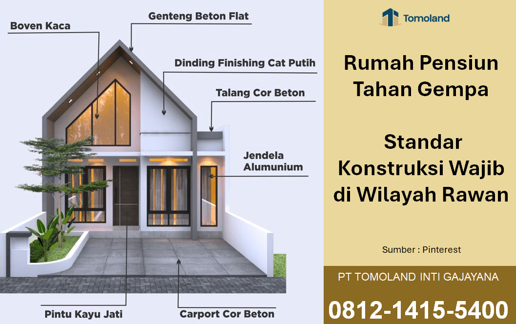 Rumah Pensiun Tahan Gempa: Standar Konstruksi Wajib di Wilayah Rawan