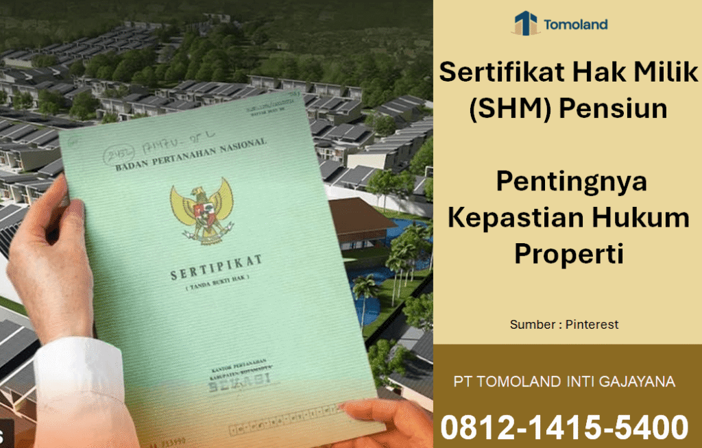 Apa itu Sertifikat Hak Milik (SHM) Rumah Pensiun? Pentingnya Kepastian Hukum Properti