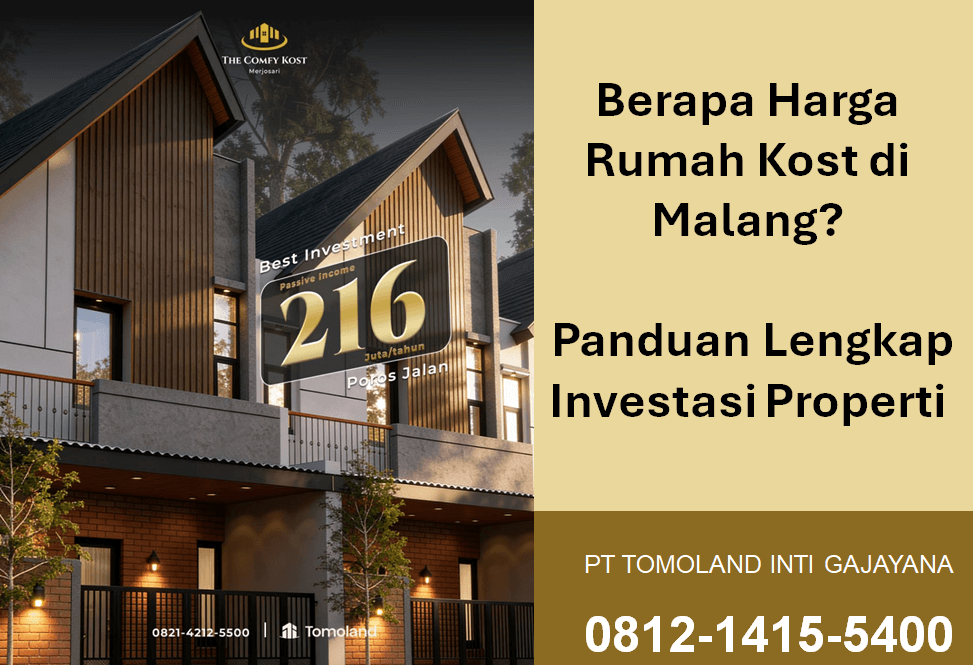 Berapa Harga Rumah Kost di Malang? Simak Prediksi & Analisis Pasar 2026