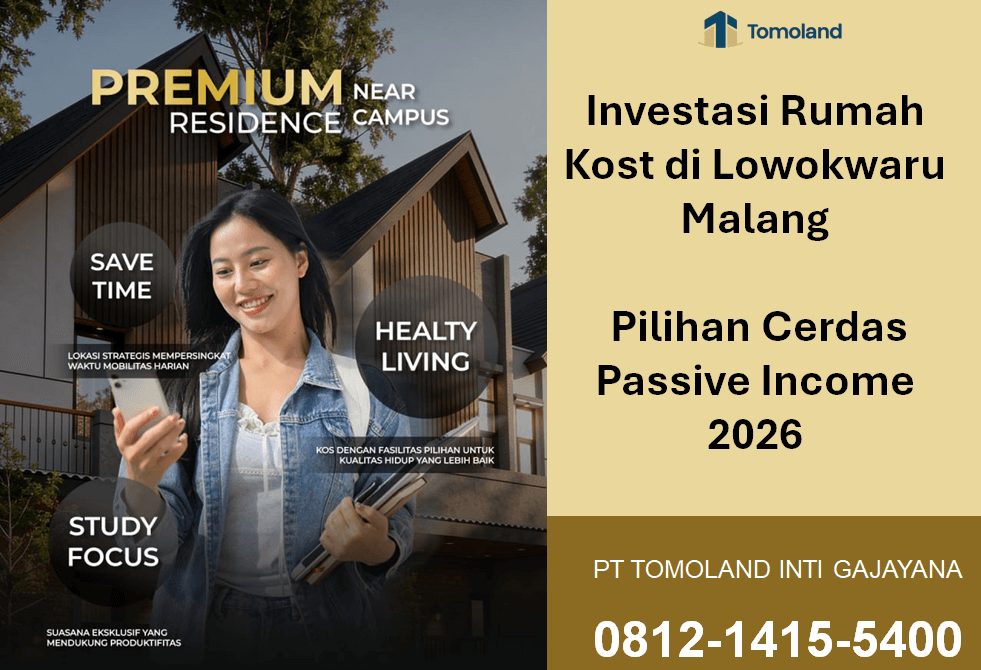 Rahasia Sukses Investasi Rumah Kost di Lowokwaru Malang bagi Investor Luar Kota