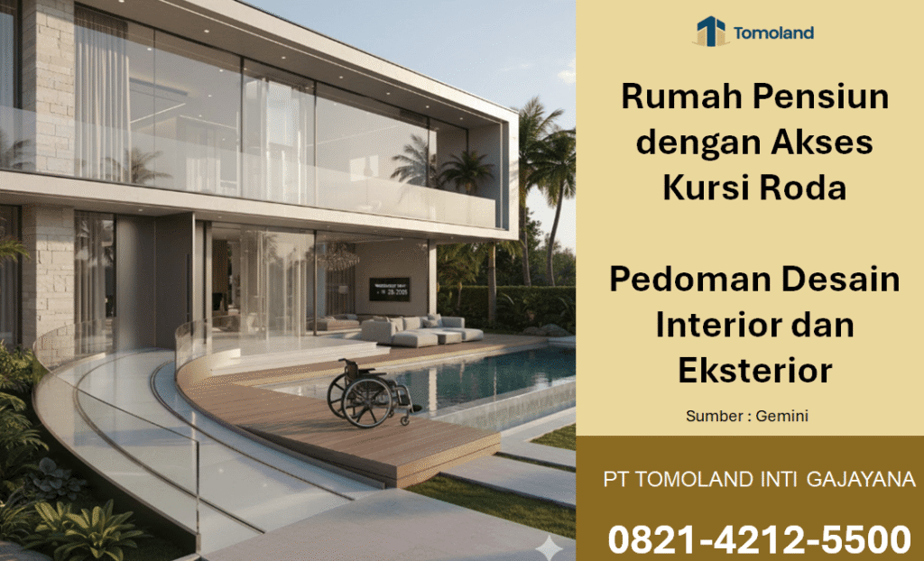 Rumah Pensiun dengan Akses Kursi Roda: Pedoman Desain Interior dan Eksterior