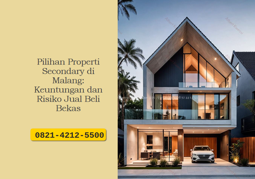 Pilihan Properti Secondary di Malang: Keuntungan dan Risiko Jual Beli Bekas