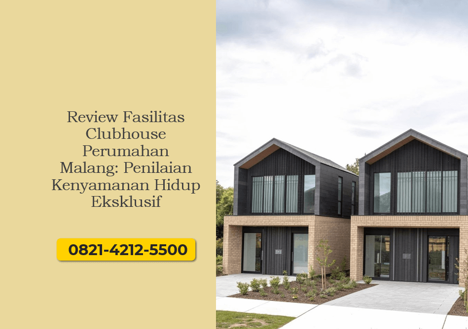 Review Fasilitas Clubhouse Perumahan Malang: Penilaian Kenyamanan Hidup Eksklusif