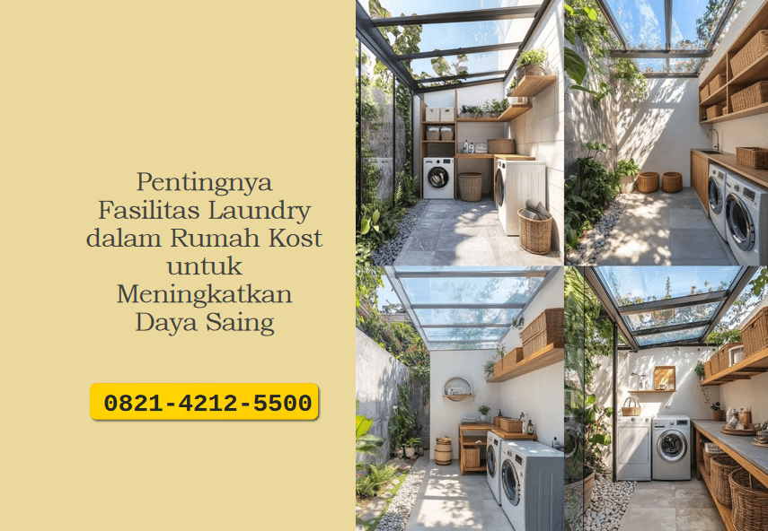Pentingnya Fasilitas Laundry dalam Rumah Kost untuk Meningkatkan Daya Saing