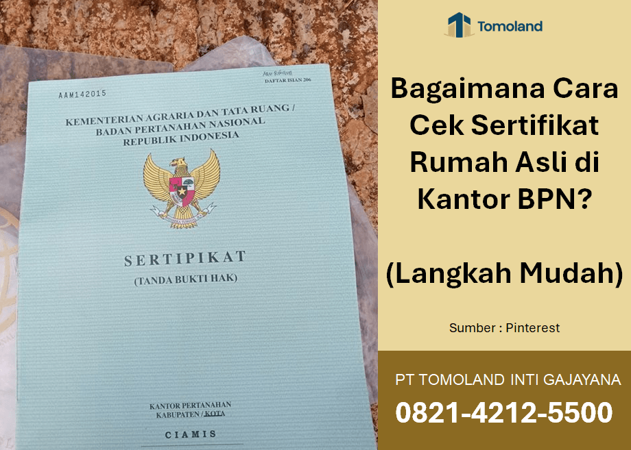 Bagaimana Cara Cek Sertifikat Rumah Asli di Kantor BPN? (Langkah Mudah)