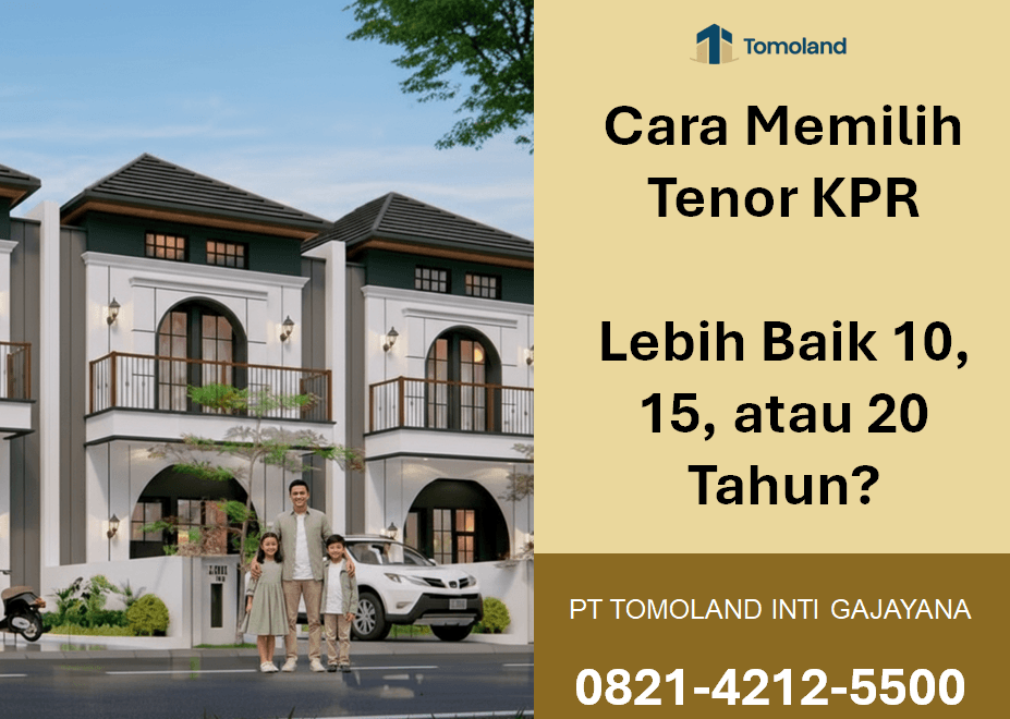 Cara Memilih Tenor KPR: Lebih Baik 10, 15, atau 20 Tahun?