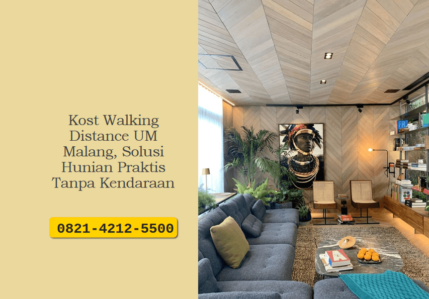 Kost Walking Distance UM Malang, Solusi Hunian Praktis Tanpa Kendaraan