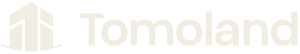 Tomoland Logo White