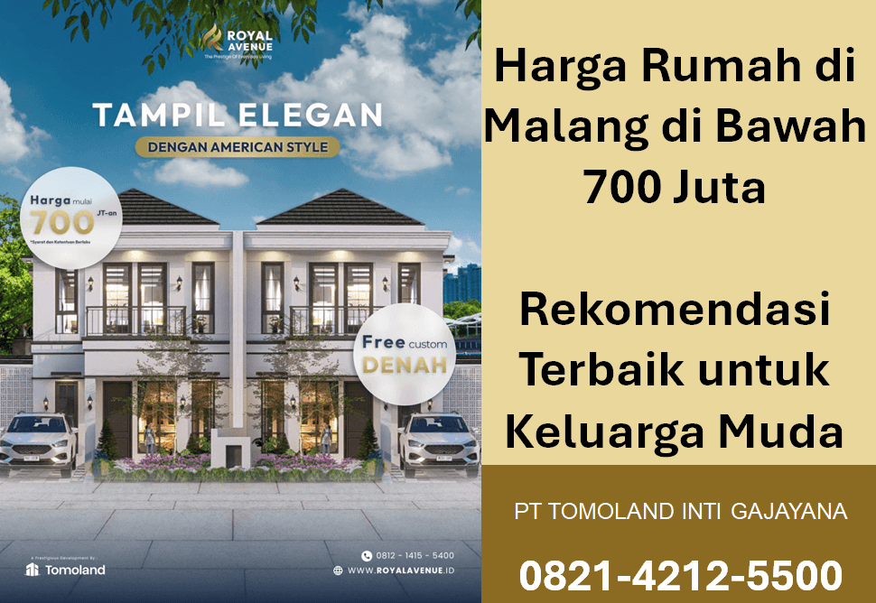 Cari Rumah di Malang Dibawah 700 Juta? Ini Pilihan Terbaik untuk Investasi