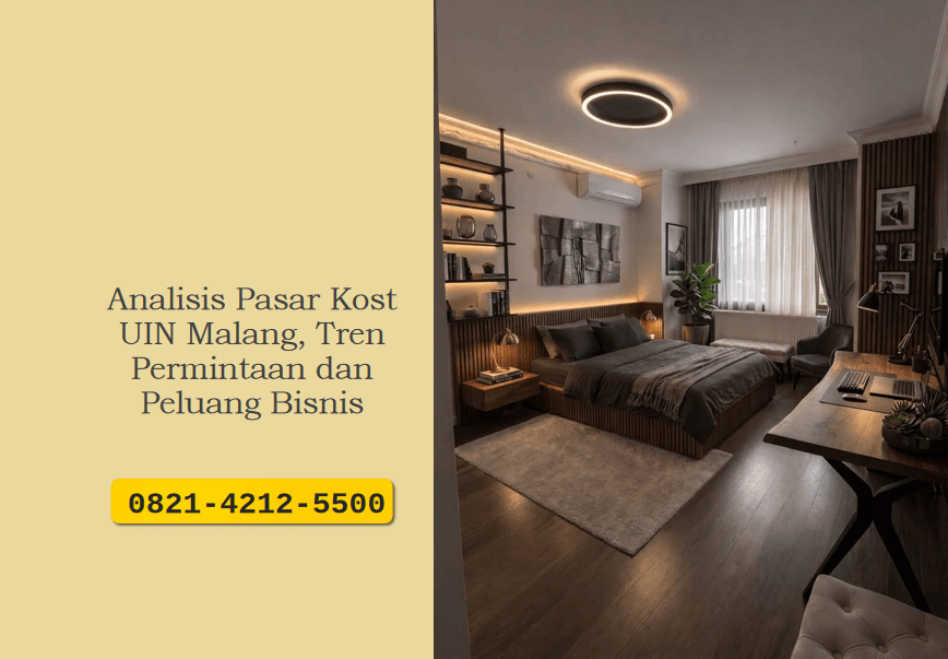 Analisis Pasar Kost UIN Malang, Tren Permintaan dan Peluang Bisnis 