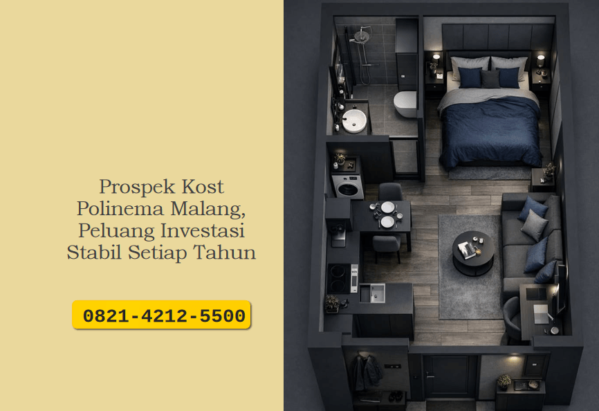 Prospek Kost Polinema Malang, Peluang Investasi Stabil Setiap Tahun