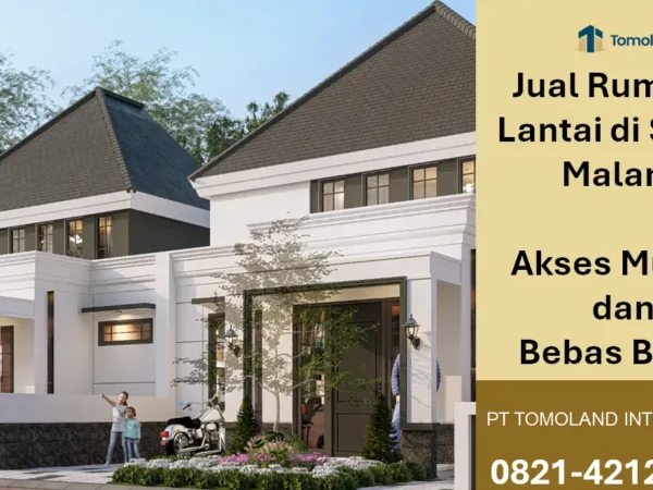 Jual Rumah 1 Lantai di Sulfat Malang: Minimalis, Nyaman, dan Strategis | Royal Avenue by Tomoland
