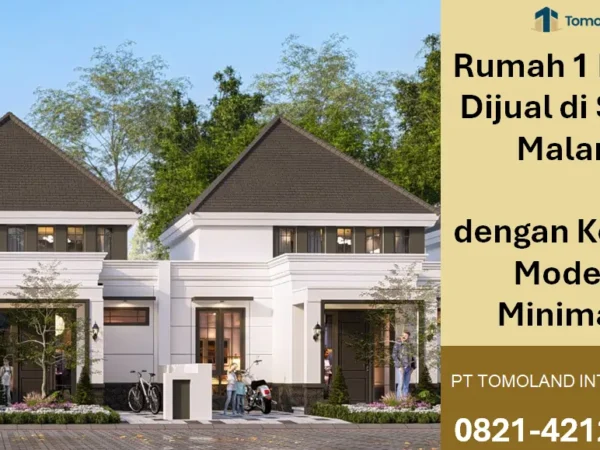 Rumah 1 Lantai Dijual di Sulfat Malang, Harga Terbaik di Kelasnya! Royal Avenue by Tomoland