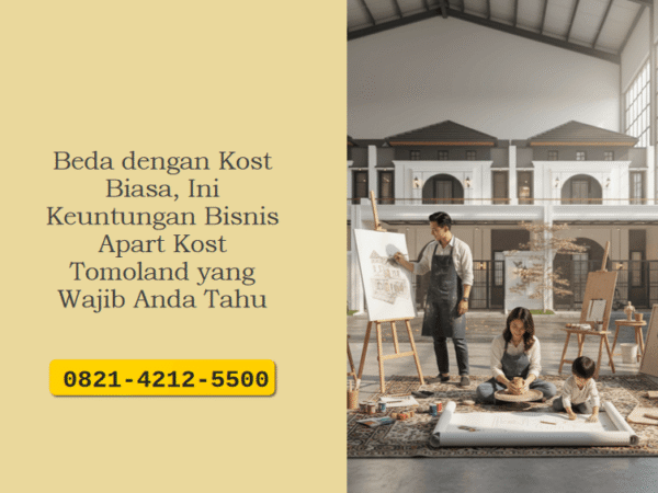 Beda dengan Kost Biasa, Ini Keuntungan Bisnis Apart Kost Tomoland yang Wajib Anda Tahu