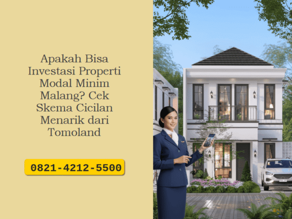Apakah Bisa Investasi Properti Modal Minim Malang? Cek Skema Cicilan Menarik dari Tomoland