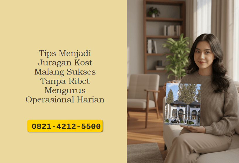 Tips Menjadi Juragan Kost Malang Sukses Tanpa Ribet Mengurus Operasional Harian