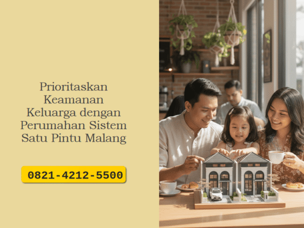 Prioritaskan Keamanan Keluarga dengan Perumahan Sistem Satu Pintu Malang