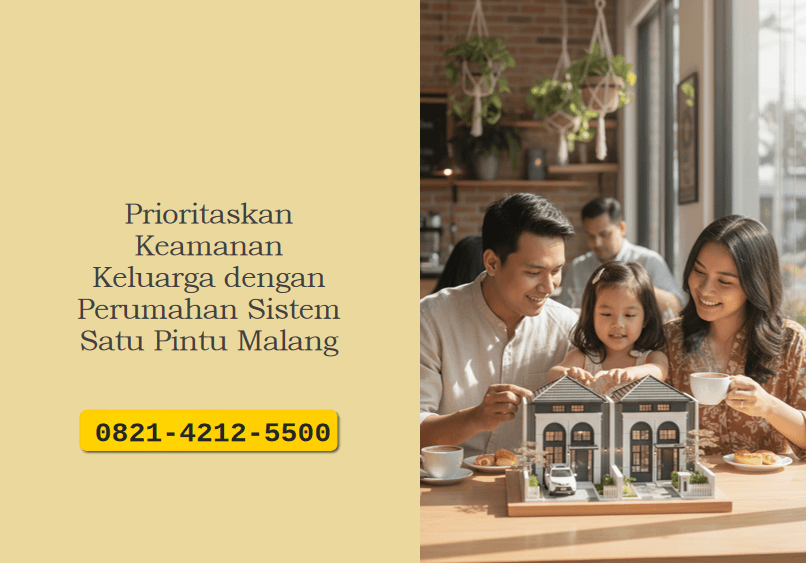 Prioritaskan Keamanan Keluarga dengan Perumahan Sistem Satu Pintu Malang