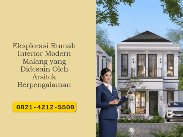 Eksplorasi Rumah Interior Modern Malang yang Didesain Oleh Arsitek Berpengalaman