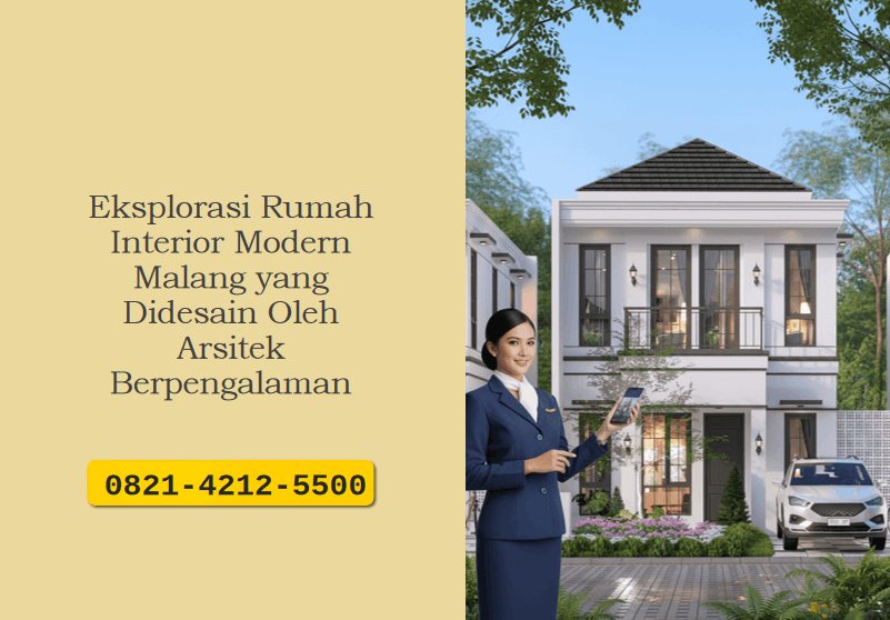 Eksplorasi Rumah Interior Modern Malang yang Didesain Oleh Arsitek Berpengalaman