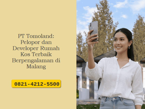 PT Tomoland: Pelopor dan Developer Rumah Kos Terbaik Berpengalaman di Malang