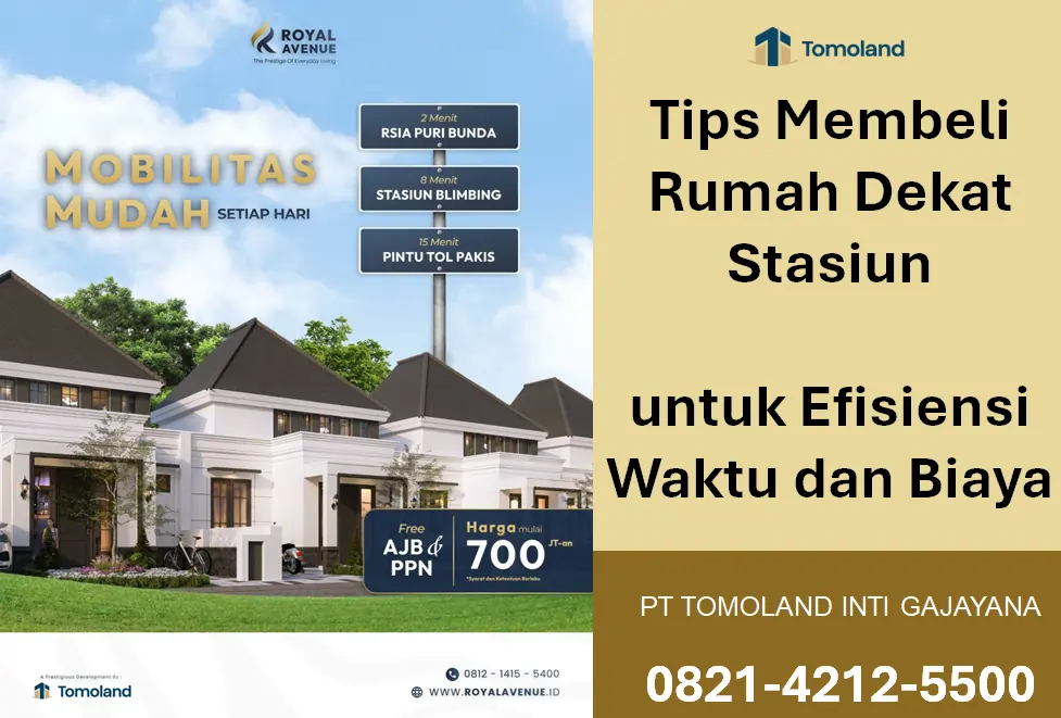Tips Membeli Rumah di Malang Dekat Stasiun untuk Efisiensi Waktu dan Biaya