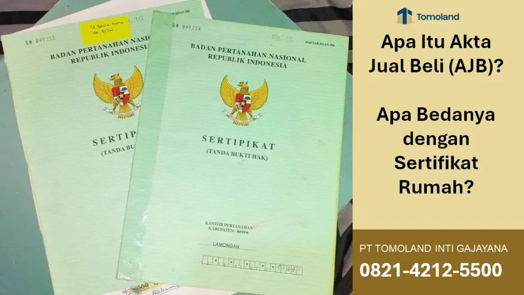 Apa Itu Akta Jual Beli (AJB)? Apa Bedanya dengan Sertifikat Rumah?