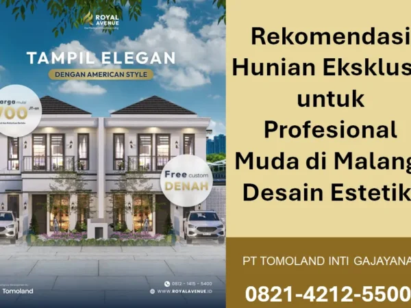 Hunian Eksklusif untuk Profesional Muda di Malang dengan Smart Home Modern