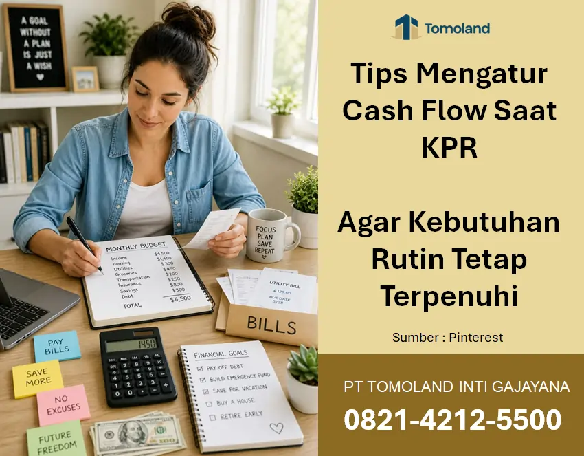 Tips Mengatur Cash Flow Saat KPR agar Kebutuhan Rutin Keluarga Tetap Terpenuhi