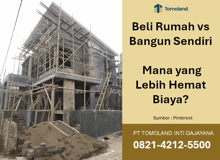 Beli Rumah vs Bangun Sendiri: Mana yang Lebih Hemat Biaya?