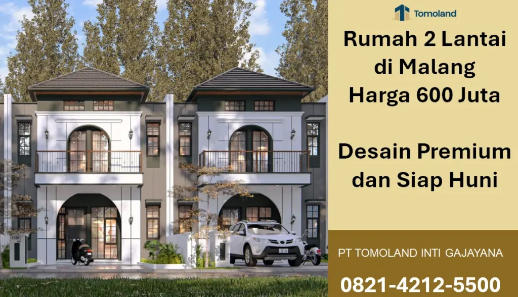 Rumah 2 Lantai di Malang Harga 600 Jutaan: Solusi Hunian Mewah dan Investasi Properti Ideal