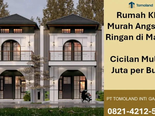 Rumah KPR Murah di Malang, Angsuran 3 Jutaan Bisa Punya Rumah 2 Lantai
