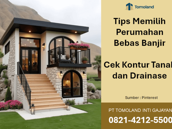 Tips Memilih Perumahan Bebas Banjir: Cek Kontur Tanah dan Drainase