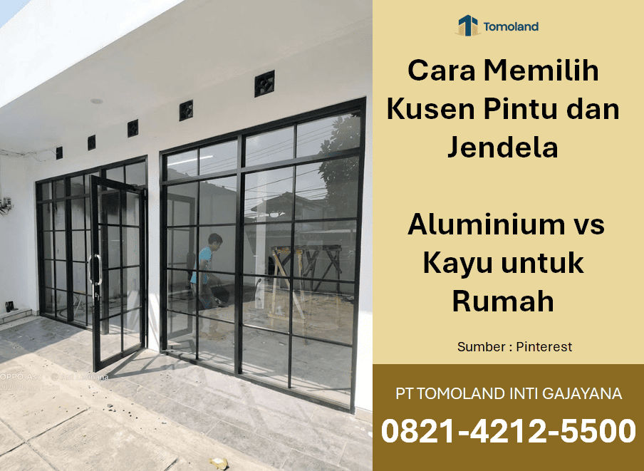Cara Memilih Kusen Pintu dan Jendela: Aluminium vs Kayu untuk Rumah