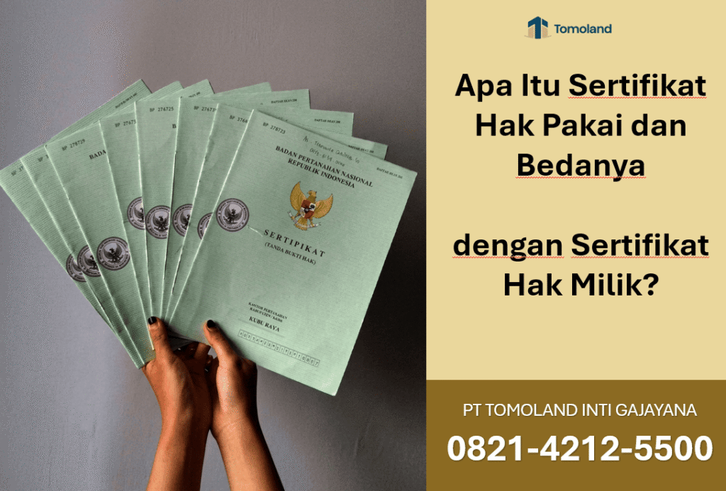 Apa Itu Sertifikat Hak Pakai dan Bedanya dengan Sertifikat Hak Milik?
