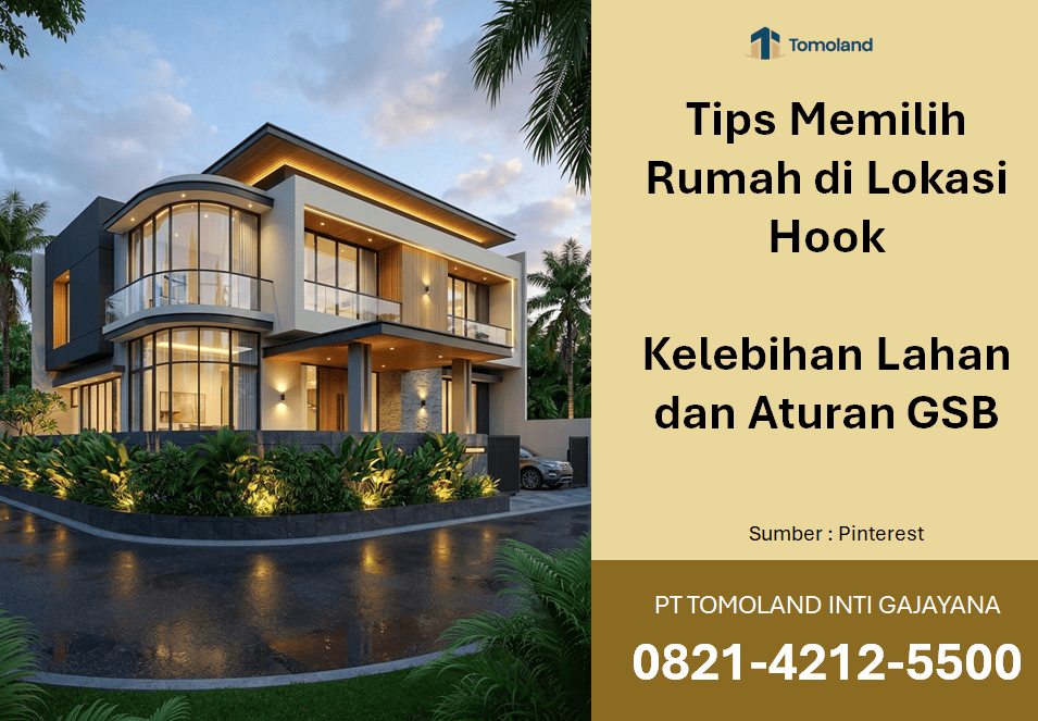 Tips Memilih Rumah di Lokasi Hook: Kelebihan Lahan dan Aturan GSB