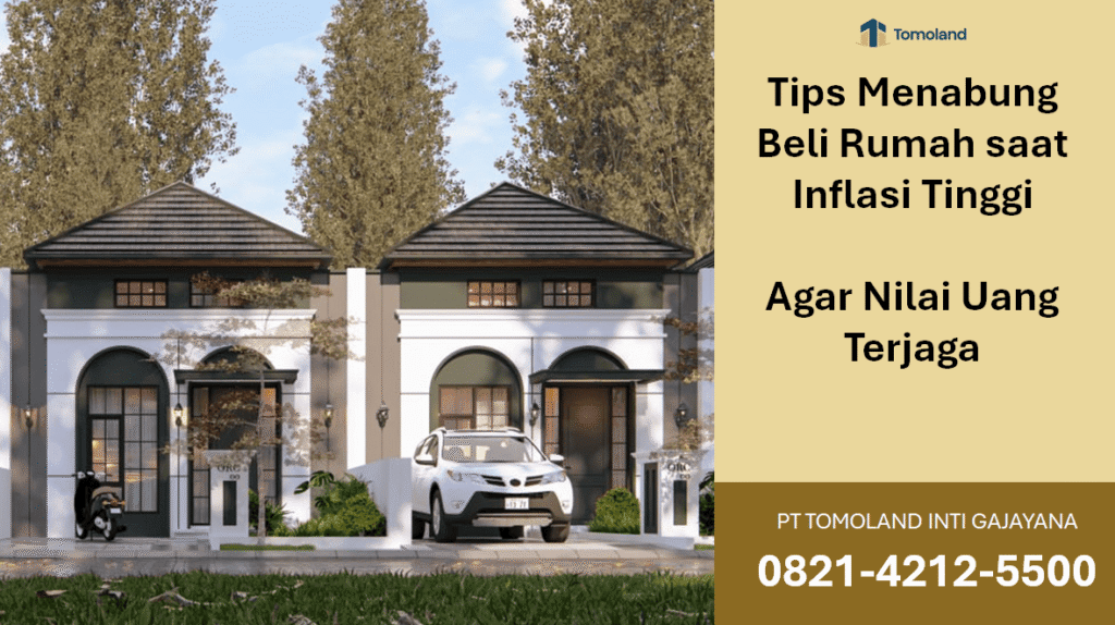 Tips Menabung Beli Rumah saat Inflasi Tinggi agar Nilai Uang Terjaga